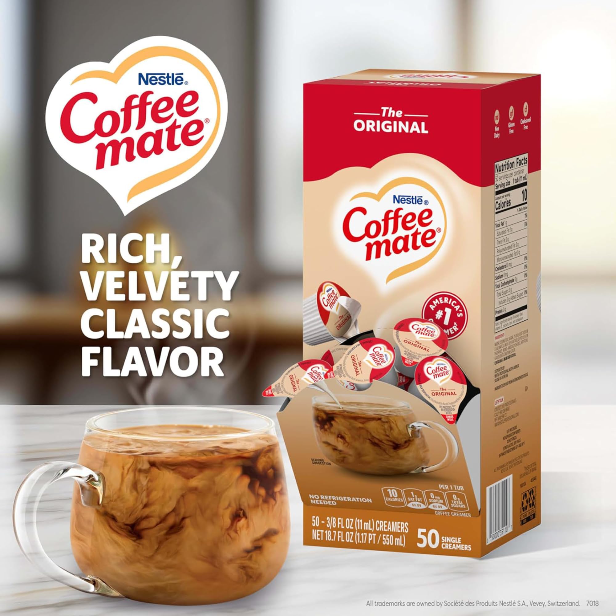 Coffee-mate フレーバークリーマー 4種セット Amazon.com: Coffee Mate Liquid .375oz, 4 Flavor Variety 200 Count